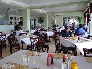 The Marshall Islands Resort's Enra Restaurant. Photo: Karen Earnshaw