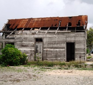 An original deBrum house on Likiep. Photo Karen Earnshaw
