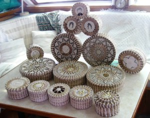Baskets collected by the boat Arc Tracer as they cruised RMI. Photo: Jerry Hickson