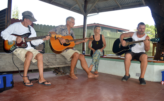 The Bilgewater Band. Photo Karen Earnshaw
