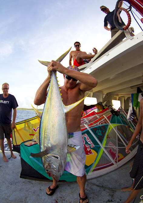 Fish on! Photo: Indies Trader