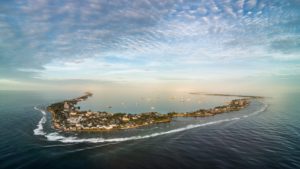 Panorama of Majuro from the Delap corner. Photo: Jamison Logan.