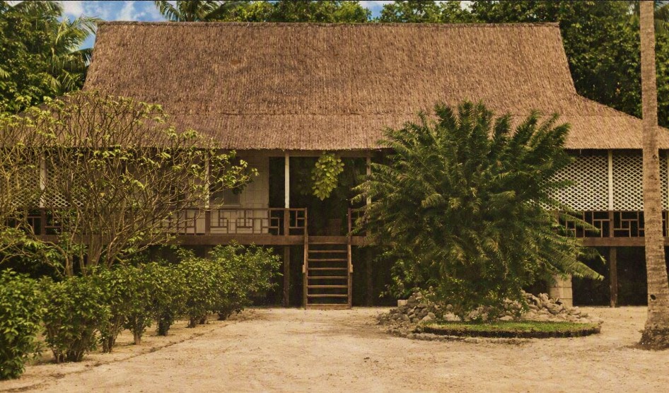 The Joachim deBrum House that he built in 1888. Photo: Gristy drBrum archive.