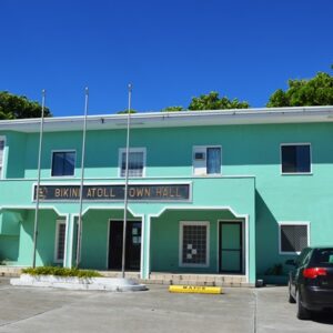 Bikini Atoll Town Hall in Uliga.
