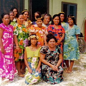First Majuro Relief Society 1977. Photo: Fewkes family
