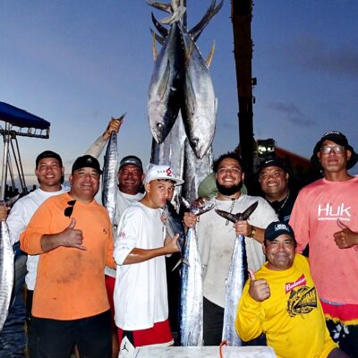 Fishing day at Kwaj.