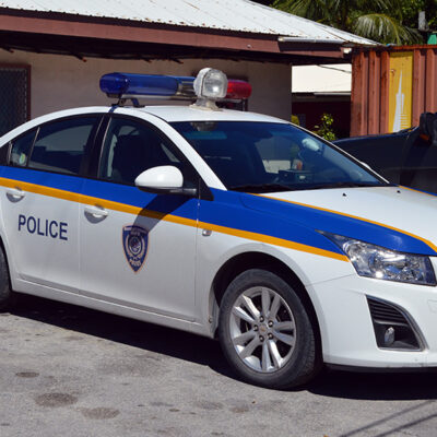 Majuro's National Police Station, which is opposite the College of the Marshall Islands. Photo: Karen Earnshaw