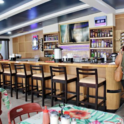 The Tide Table's bar. Photo: Marshall Islands Journal.