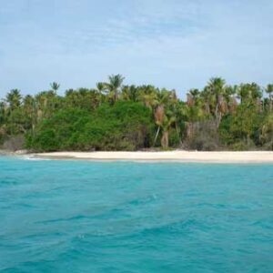 Glorious turquoise water at Ailinginae Atoll.