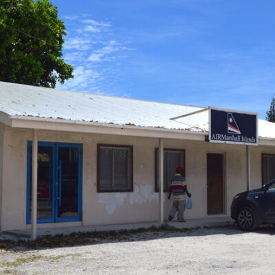 Air Marshall Islands headquarters next to RRE in Uliga. Photo: Karen Earnshaw