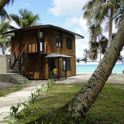 Arno beach accommodation. Photo: Karen Earnshaw