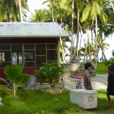 The main accommodation at Francis Reimers' bed and breakfast. Photo: Karen Earnshaw