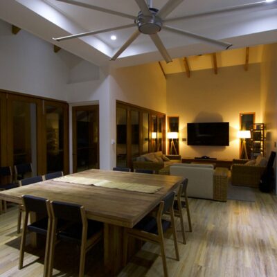 The Beran Island dining room. Photo: Indies Trader