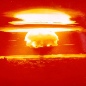 The Bravo explosion on Bikini.