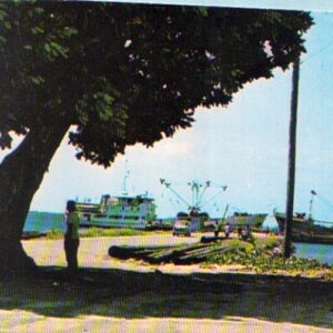 Majuro scene in the 1970s.