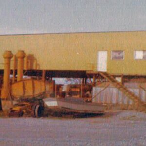 The copra plant and office in Majuro in the 1970s.