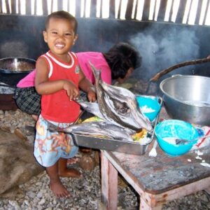 Look what's for dinner on Ebon Atoll.