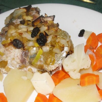 On the plate and ready to eat. Photo: Karen Earnshaw