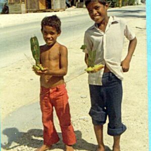 Do you know who these boys with their little sail boats are?