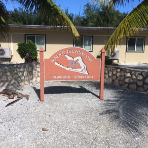 Wake Island Lodge. Photo: Karen Earnshaw